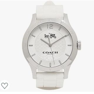 コーチ(COACH)のコーチ時計（W6033WHT）(腕時計)