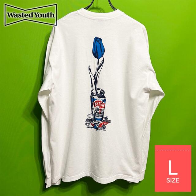 Wasted youth × afterbase コラボ ロンT Lサイズ - Tシャツ/カットソー ...