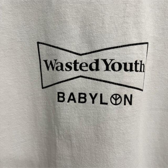 Wasted youth × BABYLONコラボTシャツ Lサイズ 4