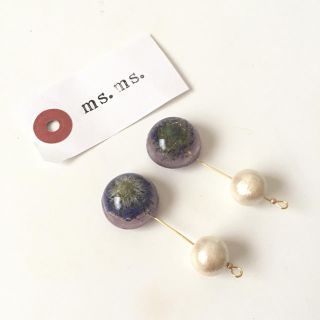 カスタネ(Kastane)の🌿handmade pierce(ピアス)