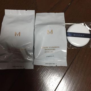 ミシャ(MISSHA)のMISSHA ミシャ クッションファンデーションリフィルとパフ(ファンデーション)