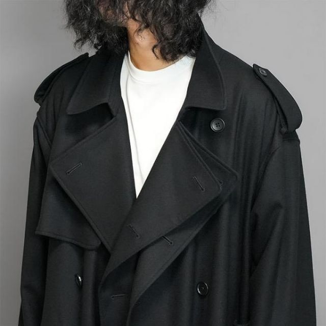 コーフル 【stein】Oversized Overlaped Trench Coat - 通販