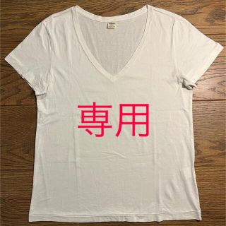 ロンハーマン(Ron Herman)のRon Herman /VネックTシャツ / SIZE:S /WHITE(Tシャツ(半袖/袖なし))