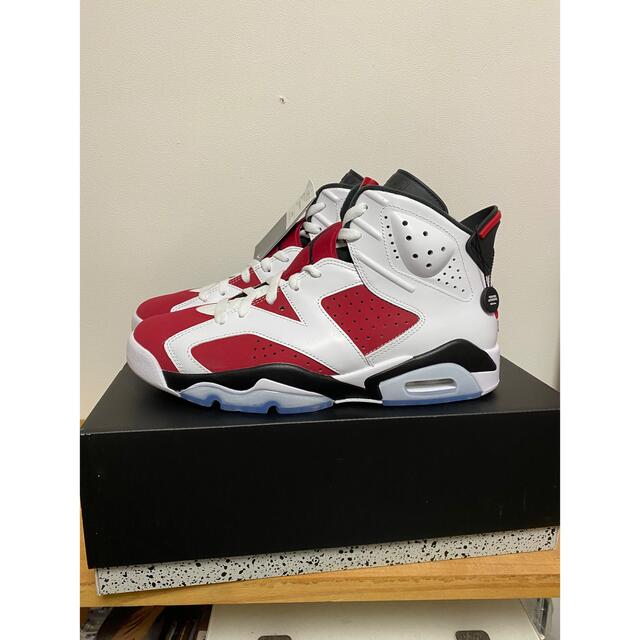 NIKE AIR JORDAN 6 RETRO "CARMINE 2