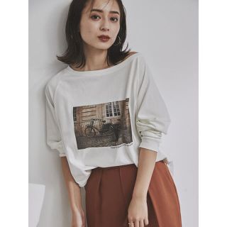 アニュアンス(ánuans)のラグランスリーブフォトロンT(Tシャツ(長袖/七分))