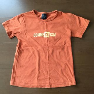 コムサイズム(COMME CA ISM)の値下げしました！【コムサイズム】キッズ半袖Tシャツ 110 レンガ色(Tシャツ/カットソー)