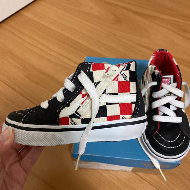 VANS(ヴァンズ)の★未使用品 VANS キッズスニーカー☆ キッズ/ベビー/マタニティのベビー靴/シューズ(~14cm)(スニーカー)の商品写真