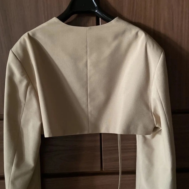 CLANE - STRAP DESIGN SHORT JACKET クラネの通販 by mi's shop