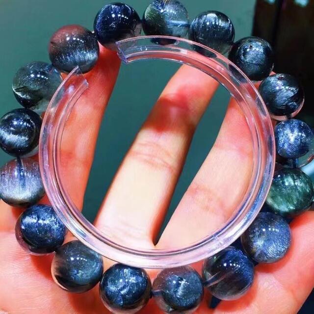 ⭐︎【天然】タイチンルチルクオーツ ブレスレット 12mm-