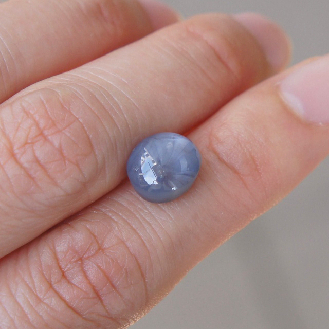 安い人気 スターサファイア ブルー 6.19ct ルースの通販 by バンビーナ