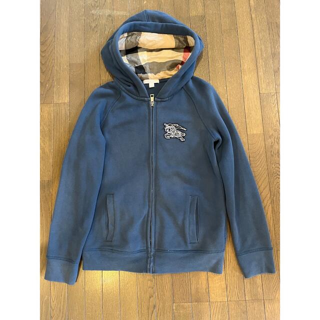 BURBERRY(バーバリー)のバーバリーキッズパーカー152センチ キッズ/ベビー/マタニティのキッズ服男の子用(90cm~)(ジャケット/上着)の商品写真