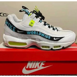 ナイキ(NIKE)のNIKEエアーマックス95 SE ワールドワイドWORLDWIDE WHITE (スニーカー)