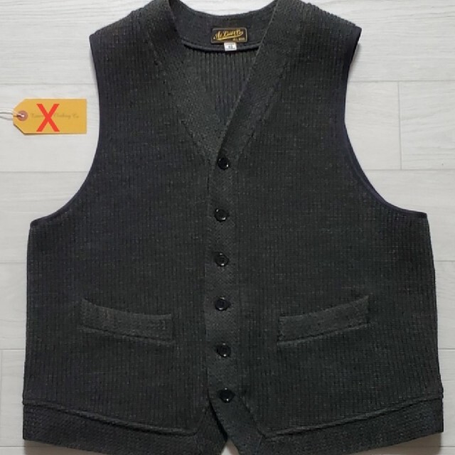 エッセンシャルズ アットラスト At Last KNIT VEST ニットベスト 40