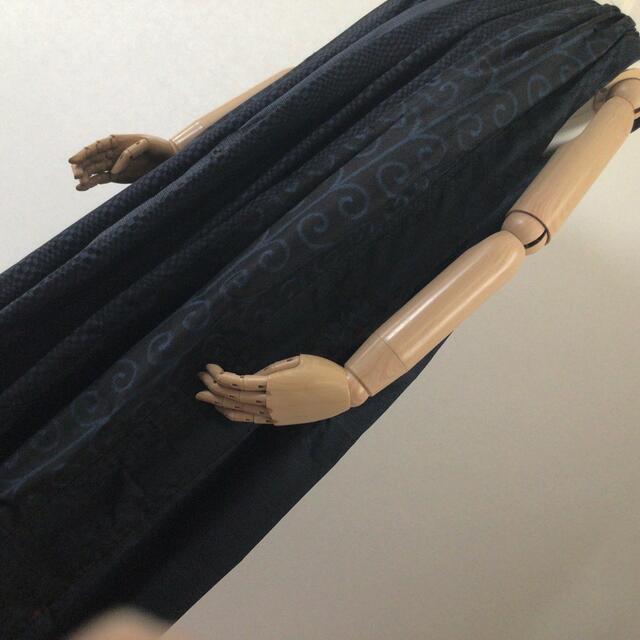 に　大島紬　リメイク　ギャザー　キャミワンピース　羽織　ポケット付き  レディースの水着/浴衣(着物)の商品写真