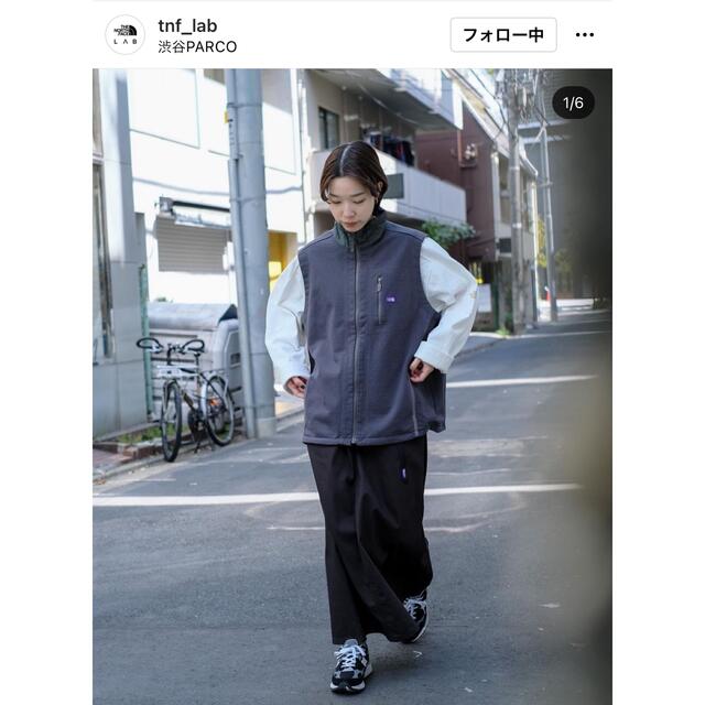 THE NORTH FACE(ザノースフェイス)のHighBulkyFrenchTerryFieldVest（チャコール・L） メンズのジャケット/アウター(その他)の商品写真