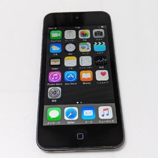 アイポッドタッチ(iPod touch)のipod touch 第5世代 64GB BLACK ジャンク品(ポータブルプレーヤー)