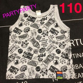 パーティーパーティー(PARTYPARTY)のPARTYPARTY キッズ タンクトップ　110(Tシャツ/カットソー)