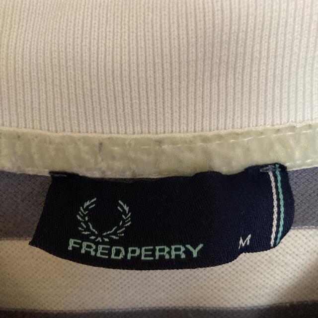 FRED PERRY(フレッドペリー)のイタリア製　フレッドペリー　ポロシャツ/ラガーシャツ　サイズM メンズのトップス(ポロシャツ)の商品写真