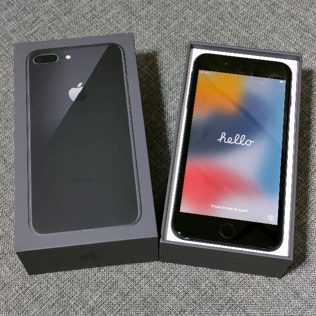 配送無料Apple - SIMフリー iPhone8 Plus ブラック 64GBの通販 by ...