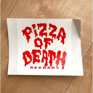 ハイスタンダード(HIGH!STANDARD)の PiZZA OF DEATH/ステッカー(ミュージシャン)