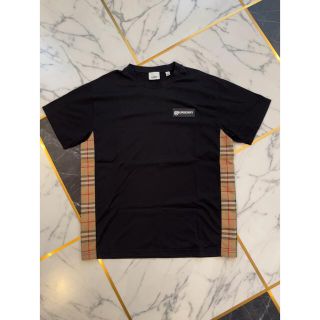 バーバリー(BURBERRY)のBURBERRY ヴィンテージチェックパネル フーデッドトップシャツ(Tシャツ(半袖/袖なし))