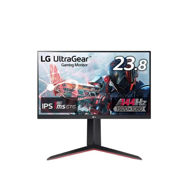 ゲーミングモニターLG 24GN650-B UltraGear 144Hz ゲーミングモニター