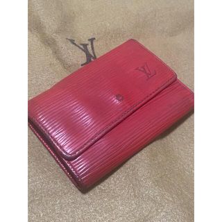 ヴィトン(LOUIS VUITTON) エピ キーケース(メンズ)（レッド/赤色系）の