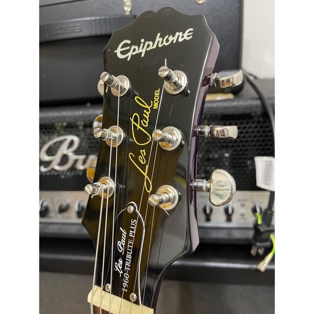 Epiphone(エピフォン)のエピフォン　Les paul 1990TRIBUTE PLUS 中古美品　 楽器のギター(エレキギター)の商品写真