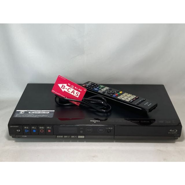 シャープ AQUOS　HDD内蔵　ブルーレイ/DVDレコーダー｢BD-HW51｣ スマホ/家電/カメラのテレビ/映像機器(ブルーレイレコーダー)の商品写真