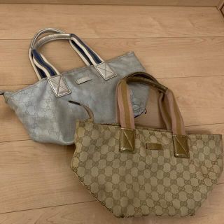 グッチ(Gucci)のGUCCI ミニトートバッグ　2個セット(トートバッグ)