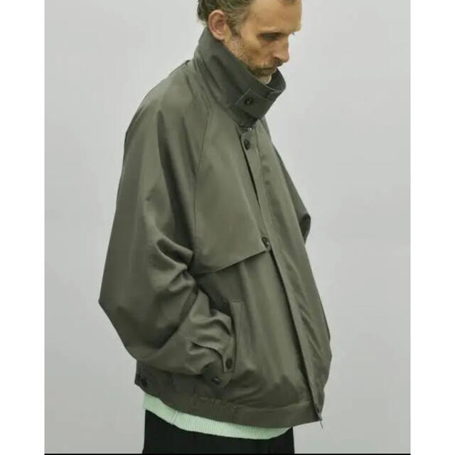 超人気の OVERSIZED stein - stein HARRINGTON JACKET ZIP ブルゾン