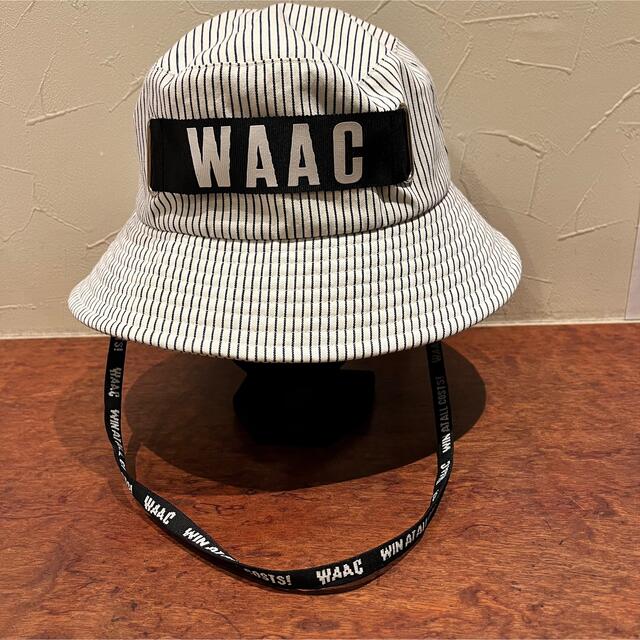 WAAC   ワックス　ゴルフ　ハット　帽子　レディースゴルフウェア　美品