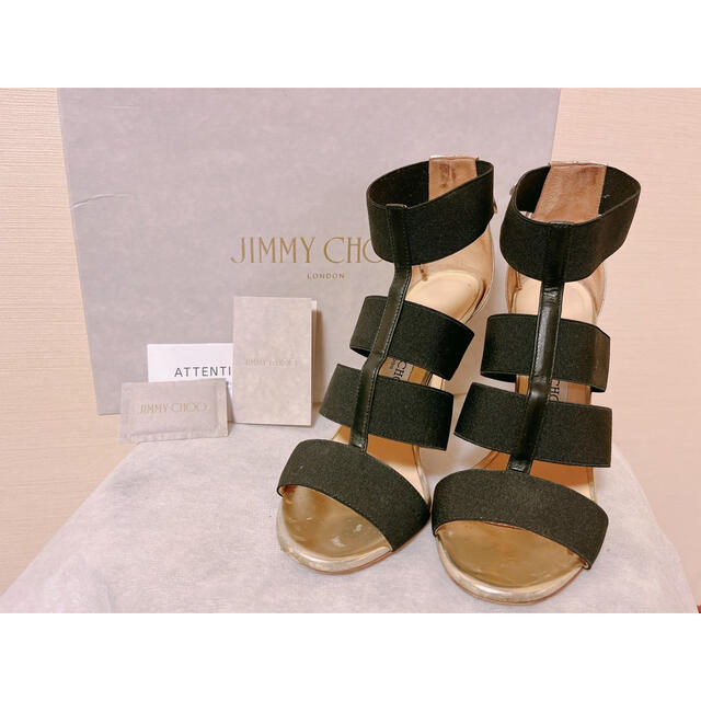 JIMMY CHOO(ジミーチュウ)のジミーチュウ　サンダル　36 レディースの靴/シューズ(サンダル)の商品写真