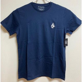 ボルコム(volcom)のVOLCOM   Tシャツ　ネイビー　Lサイズ　未使用品(Tシャツ/カットソー(半袖/袖なし))