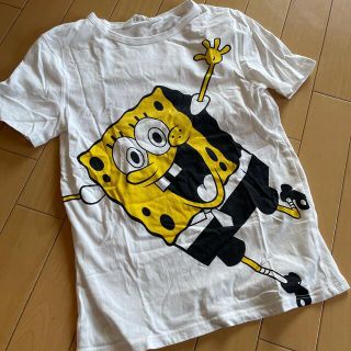 エイチアンドエイチ(H&H)のH&M スポンジボブ　Tシャツ１４０(Tシャツ/カットソー)