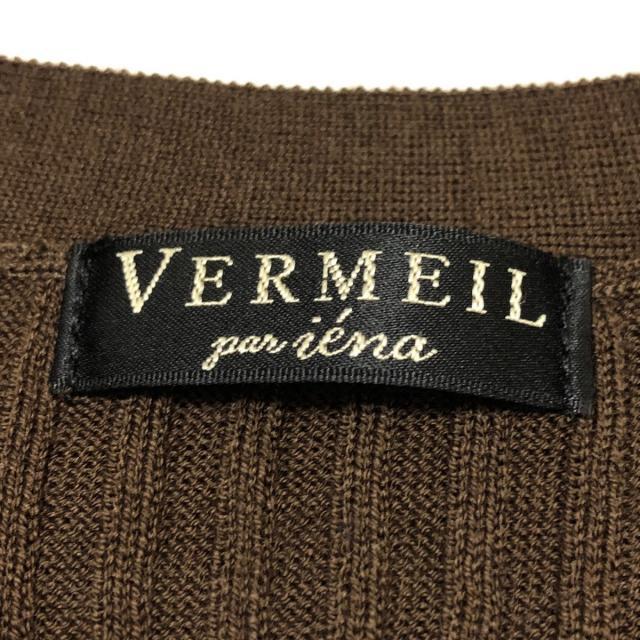 VERMEIL par iena(ヴェルメイユパーイエナ)のヴェルメイユ パー イエナ カーディガン 34 レディースのトップス(カーディガン)の商品写真