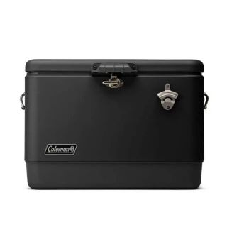 〖新品〗Coleman　54QT スチールベルト　クーラー（ミッドナイト）　(その他)