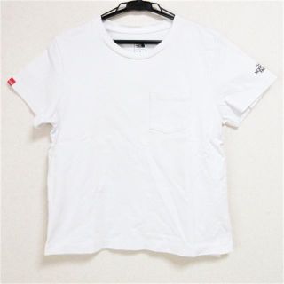 ザノースフェイス(THE NORTH FACE)のノースフェイス 半袖Tシャツ サイズM - 白(Tシャツ(半袖/袖なし))