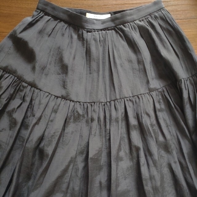 ANAYI(アナイ)のアナイ☆キレイ☆ネイビーフレアスカート36　春夏 レディースのスカート(ロングスカート)の商品写真