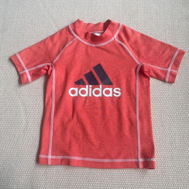 adidas(アディダス)のアディダス　ラッシュガード　120㎝ キッズ/ベビー/マタニティのキッズ服男の子用(90cm~)(水着)の商品写真