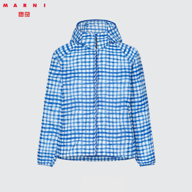 UNIQLO(ユニクロ)の【未使用】ユニクロ　UNIQLO マルニ　Marni コラボ　パーカー&ショーツ メンズのジャケット/アウター(ナイロンジャケット)の商品写真