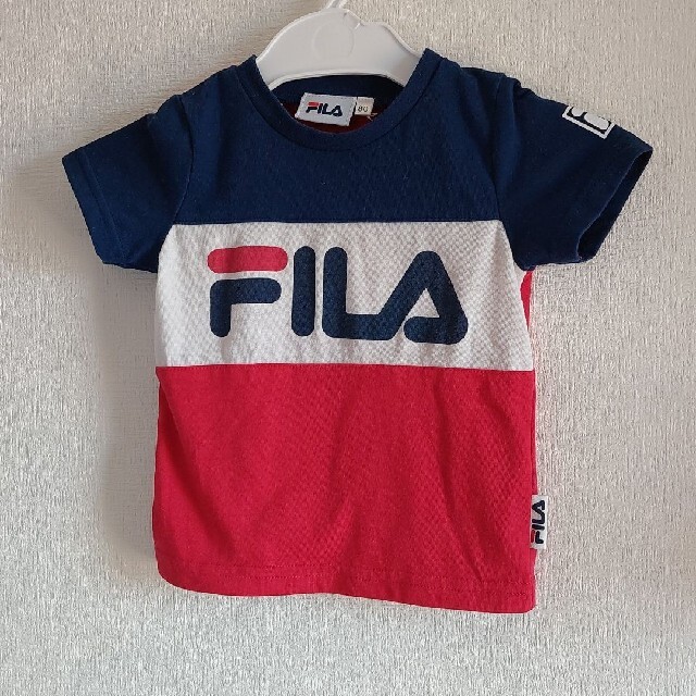 FILA(フィラ)の【FILA】半袖Tシャツ80 キッズ/ベビー/マタニティのベビー服(~85cm)(Ｔシャツ)の商品写真