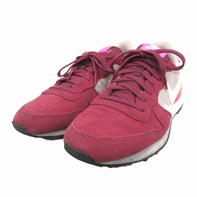 NIKE(ナイキ)のナイキ NIKE スエード レザー スニーカー 24.5cm●５※ レディースの靴/シューズ(スニーカー)の商品写真