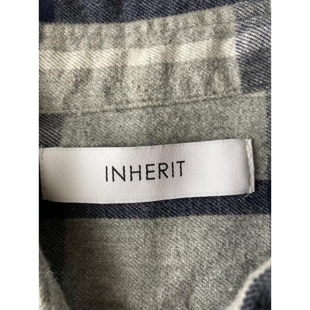 INHERIT/SIMPLICITE(インヘリットシンプリシテェ)のINHERIT  ネルシャツ 長袖シャツ チェック柄 メンズのトップス(シャツ)の商品写真