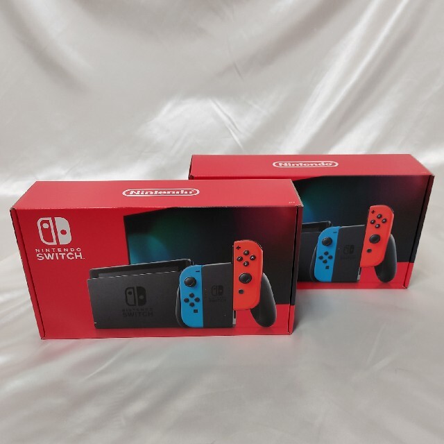 素敵でユニークな Nintendo Switch - 【新品 2台】任天堂Switch ネオン