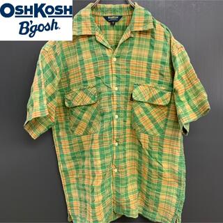 オシュコシュ(OshKosh)の【OshKosh B'Gosh】80's～ ダブルポケットチェック柄半袖シャツ(シャツ)