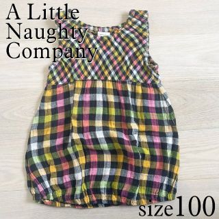 A little naughty company チェック柄ワンピース 100(ワンピース)