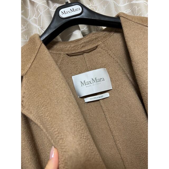 Max Mara(マックスマーラ)のマックスマーラ　labbro キャメル　38 定価71万円　カシミヤ100 レディースのジャケット/アウター(ロングコート)の商品写真