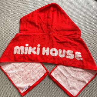 ミキハウス(mikihouse)のミキハウス　フード付きタオル　今治タオル(その他)