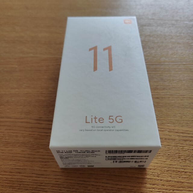 ANDROID(アンドロイド)のxiaomi mi11lite 5G 黒【動作確認のみ】 スマホ/家電/カメラのスマートフォン/携帯電話(スマートフォン本体)の商品写真